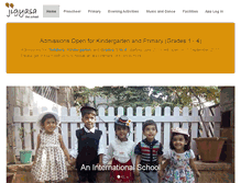 Tablet Screenshot of jigyasatheschool.com